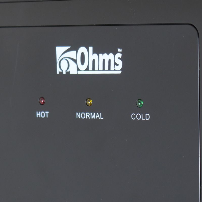 Ohms Owd-C1216C Top Load Water Dispenser  with 3 taps Hot, Cold And Normal free standing Water Dispenser with Storage  Cabinet  Perfect for Home And Office use with 1 year warranty