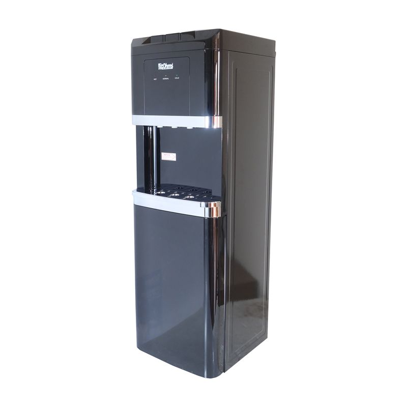 Ohms Owd-C1216C Top Load Water Dispenser  with 3 taps Hot, Cold And Normal free standing Water Dispenser with Storage  Cabinet  Perfect for Home And Office use with 1 year warranty
