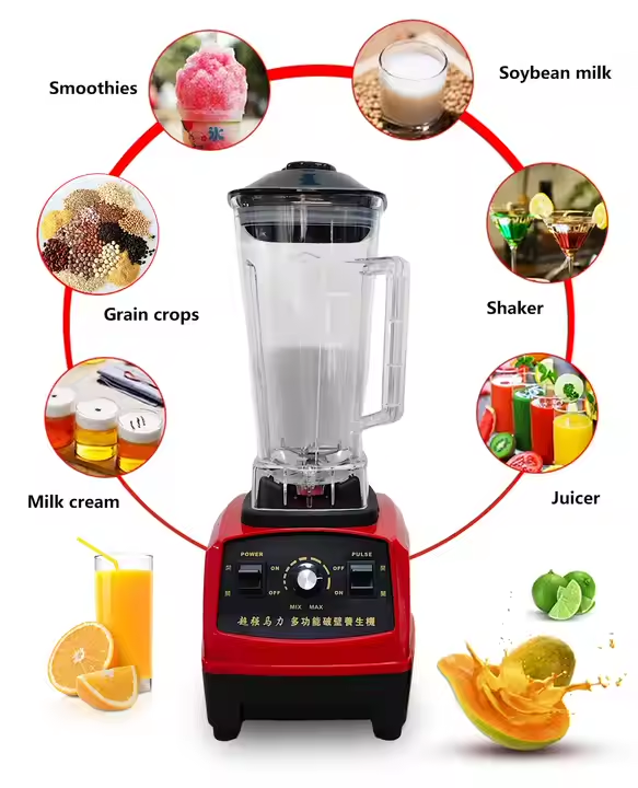 New  Arrivals!!Ohms Commercial Blender 1200W Ocb-1200 with 1 year warranty heavy duty blender