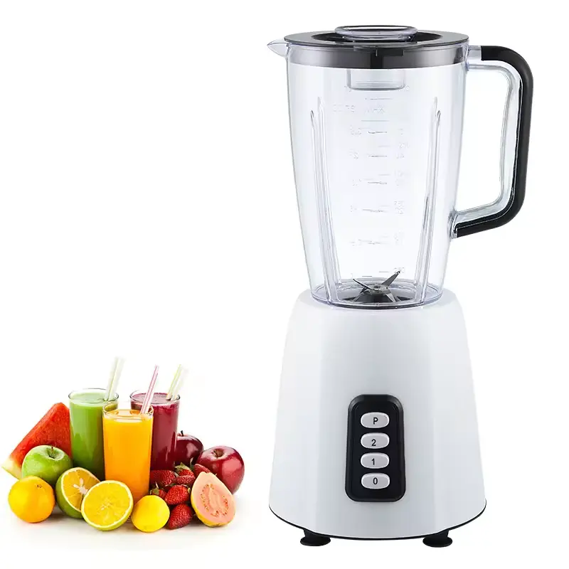Ohms 1.5L Multifunctional 2 In 1 Blender OBP-K450G Powerful 3 Speed Motor Countertop Blender with Grinding Machine and Coffee Mill Fruit Juicer with  Cupjar and Super Sharp Stainless Steel Blades