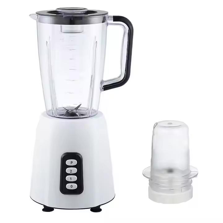 Ohms 1.5L Multifunctional 2 In 1 Blender OBP-K450G Powerful 3 Speed Motor Countertop Blender with Grinding Machine and Coffee Mill Fruit Juicer with  Cupjar and Super Sharp Stainless Steel Blades