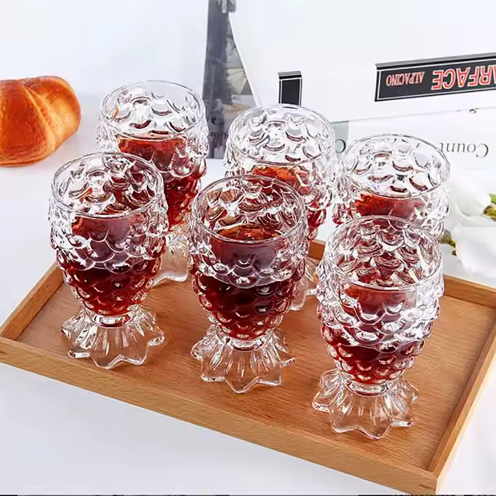 OFFER !!7Pcs Quality Water Set 6 Glasses With 1 Jug YZH34/L7HA wine glasses Luminarc water set water jug and Glasses available in gold