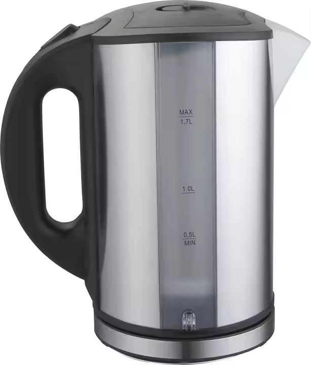 OHMs 1.7ltrs Cordless Electric Kettle OKS-C1725  Energy Efficient Electric Water Kettle Heater overheating protection  with 1 year warranty stainless steel jug