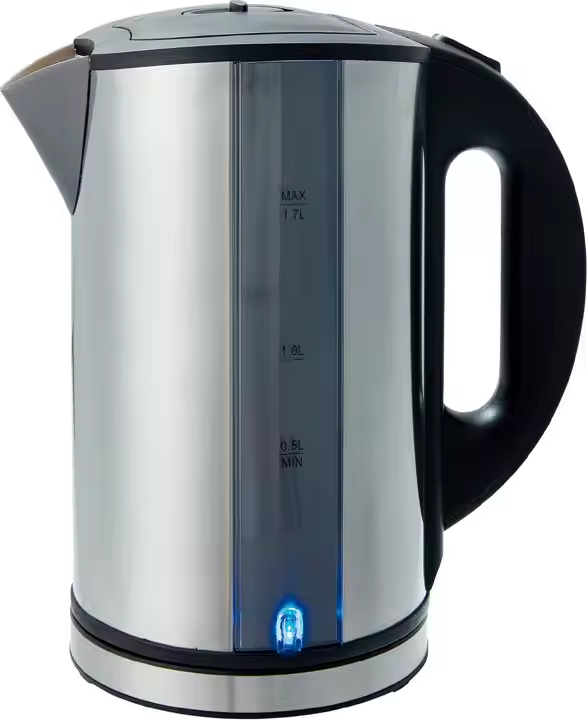 OHMs 1.7ltrs Cordless Electric Kettle OKS-C1725  Energy Efficient Electric Water Kettle Heater overheating protection  with 1 year warranty stainless steel jug