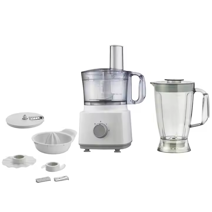 OHMs 6 in 1 Multifunctional Food Processor OFP-606 Commercial Blender 9500W Blender with Grinder, juicer, orange pressor ,slicer heavy duty home, hotel blender