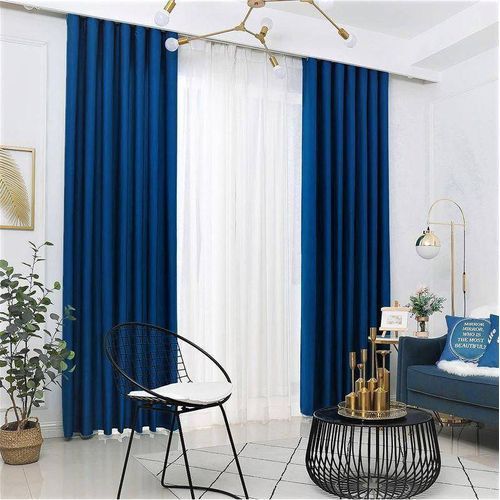 Quality Curtains for window and Door Navy blue