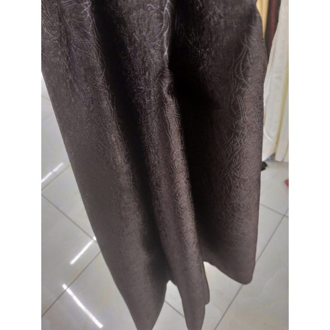 Curtains With Sheer 3Piece Brown Curtains 2Pcs 1.5M Each + FREE SHEER