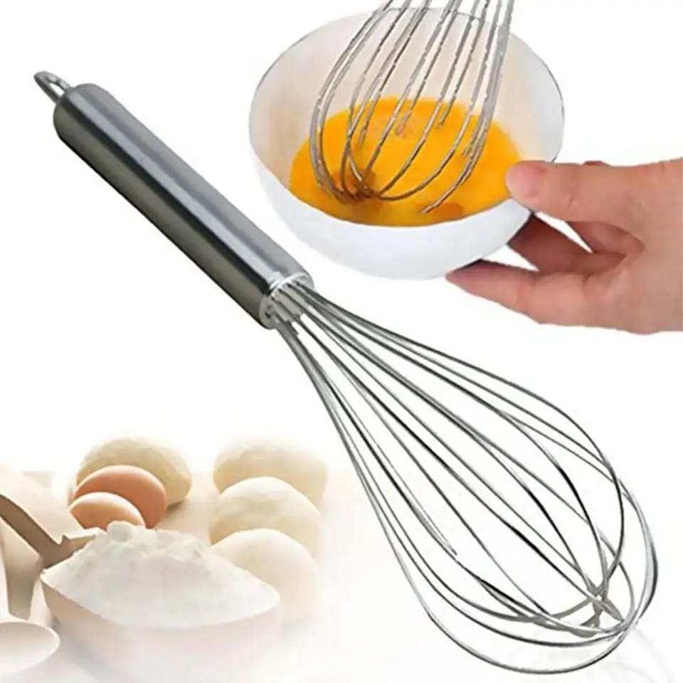 Stainless steel whisk