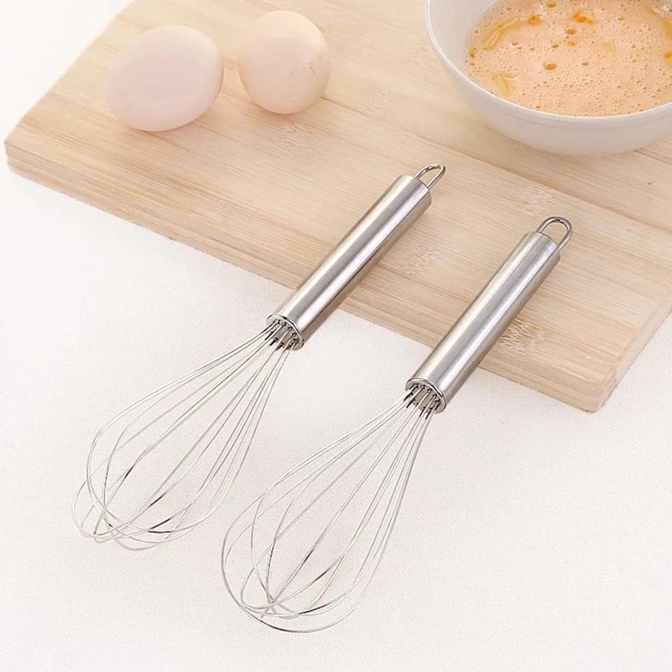Stainless steel whisk