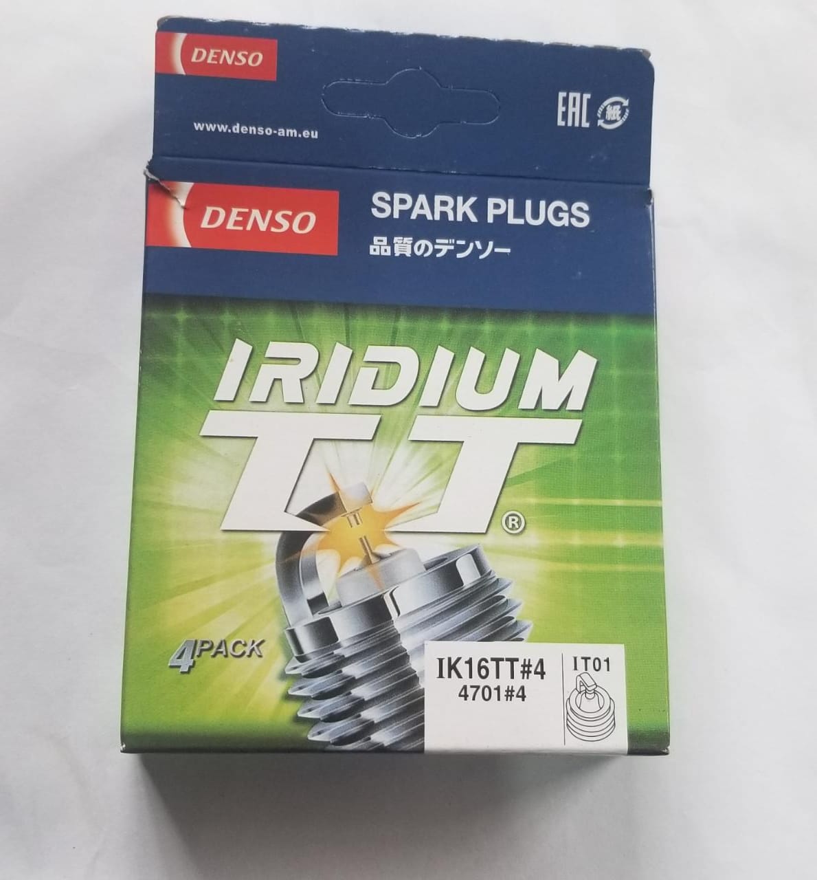 IK16TT Iridium tough spark plugs 4pcs