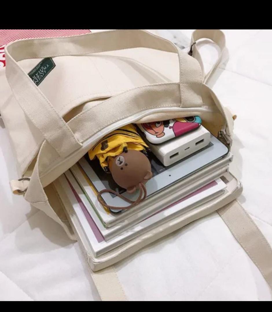 2024 shoulder, crossbody ladies handbags canvas backpack multipurpose with bottle holder pockets for travel size