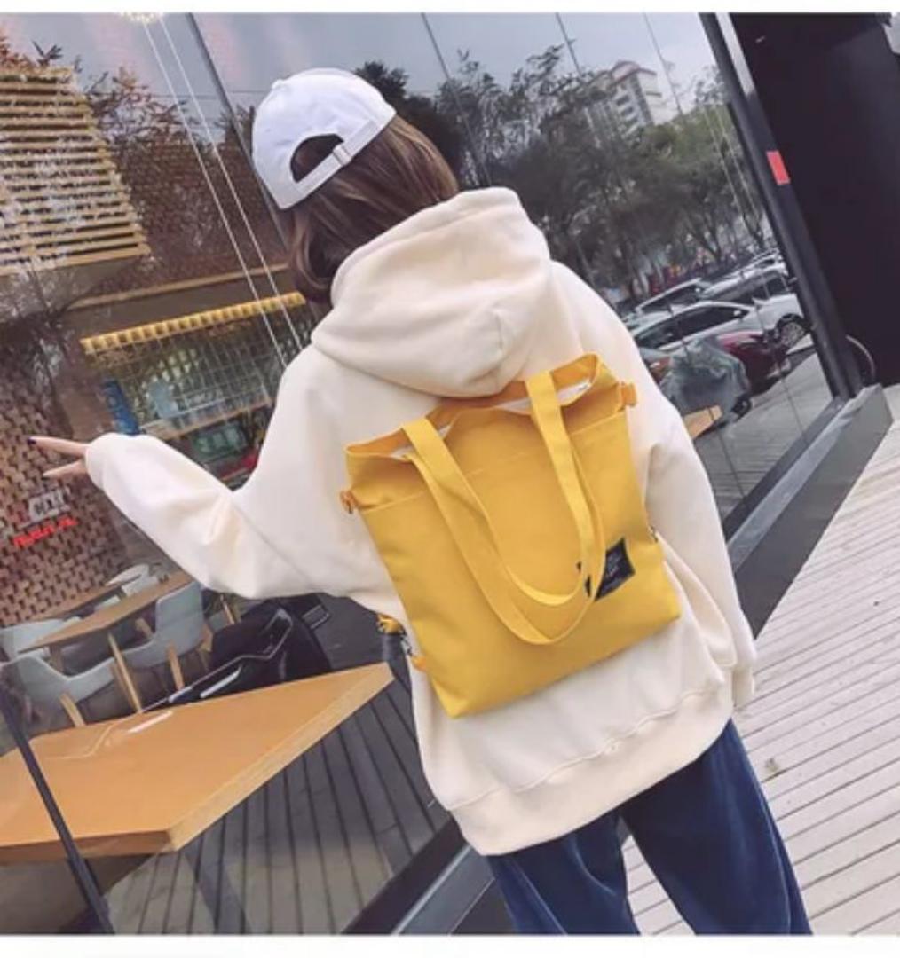 2024 shoulder, crossbody ladies handbags canvas backpack multipurpose with bottle holder pockets for travel size