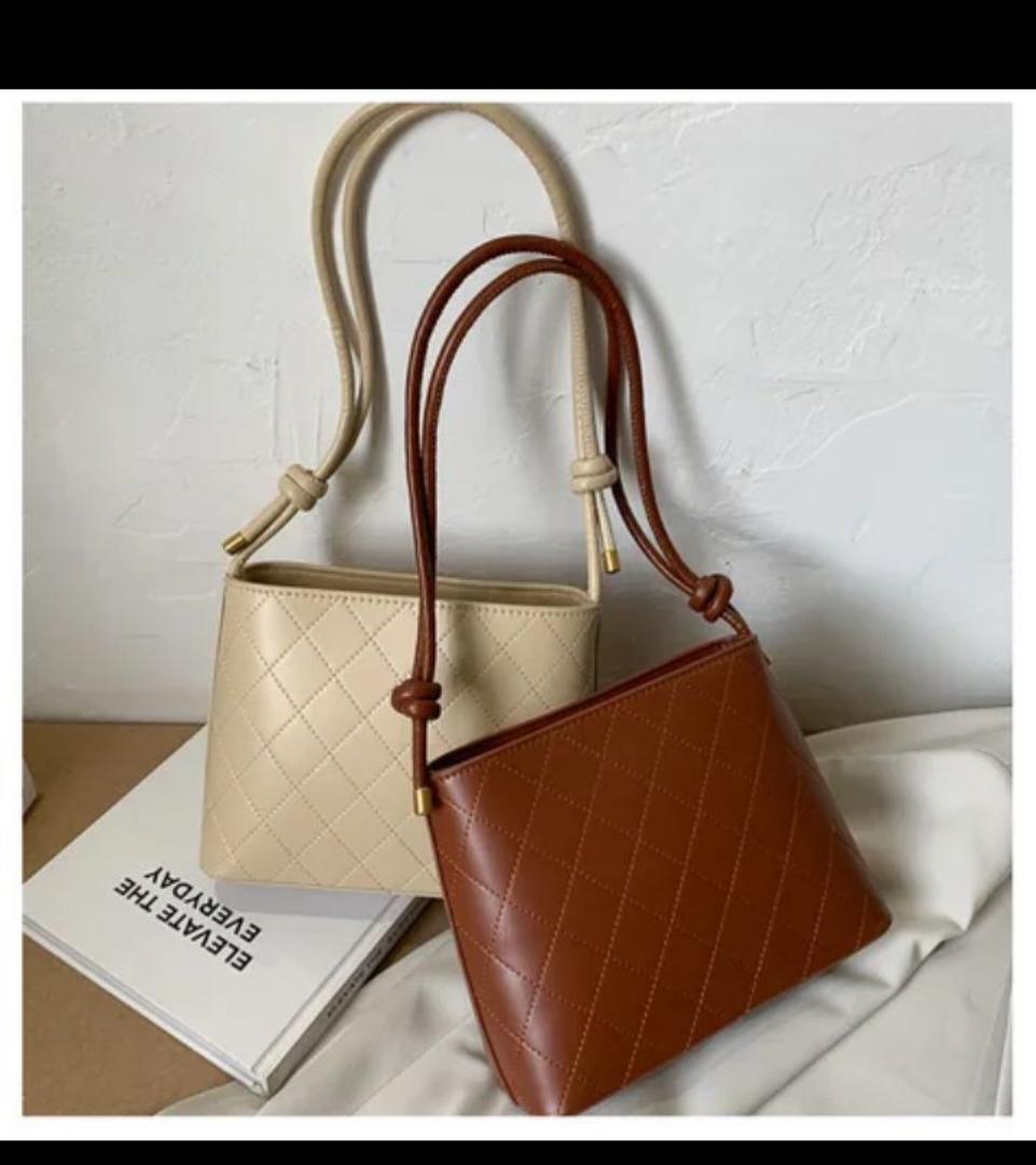 New fashion bucket bag single shoulder bag embroidery thread trend  women's bag