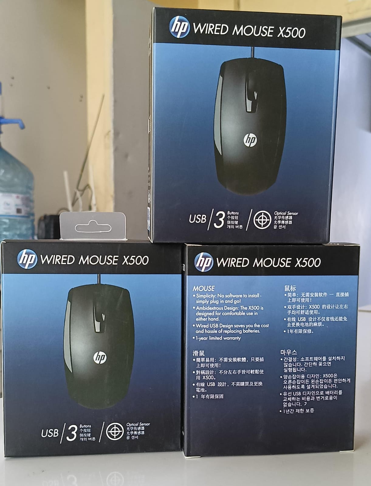 Precision Optical Mouse with Ergonomic Wired USB Design, Comfortable Ambidextrous Grip, and Reliable High-Speed Control for Effortless Navigation Everyday