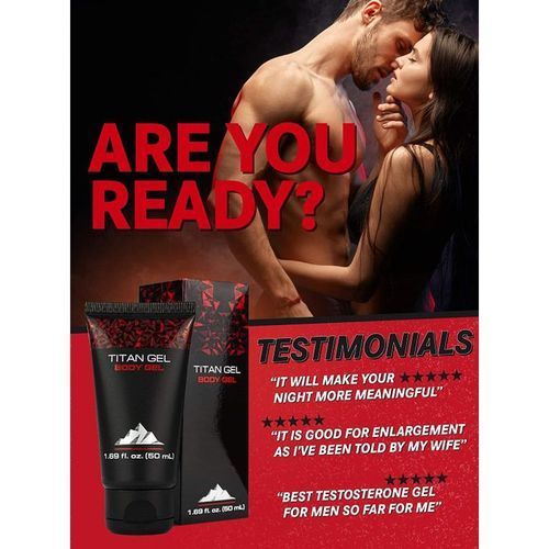 Titan Gel Penis Enlargement Gel Cream Thickening Big Penis