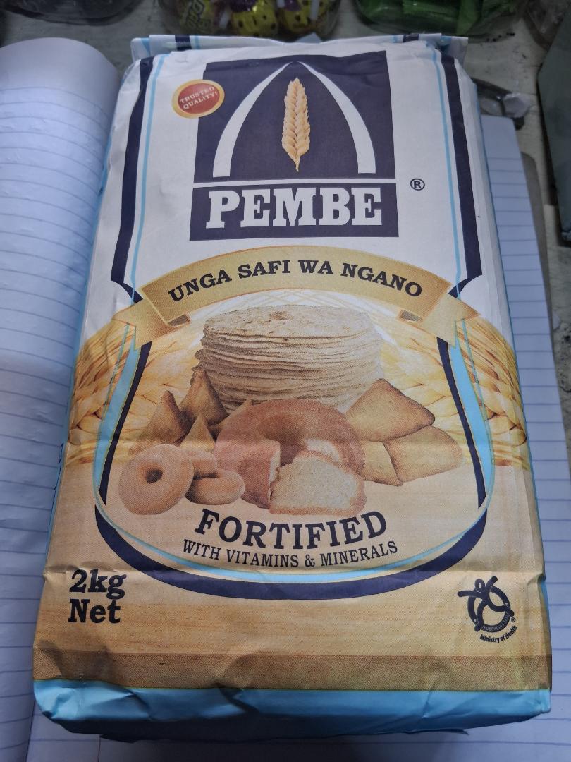 Pembe all-purpose home baking flour is used for baking products like chapati ,samosa, and maandazi