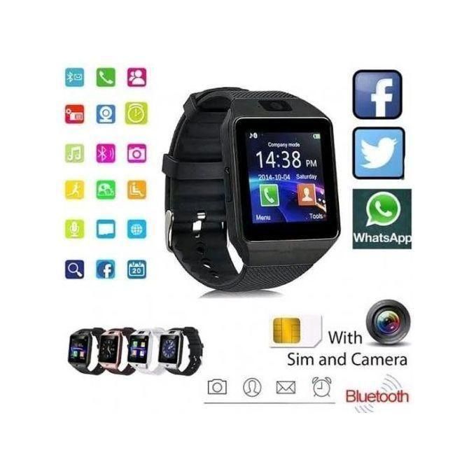 Smartwatch With Built-in SIM Card Slot For Seamless Communication Smart 2030 - Black