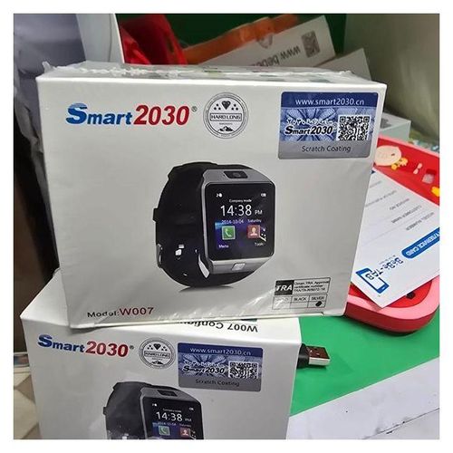 Smartwatch With Built-in SIM Card Slot For Seamless Communication Smart 2030 - Black