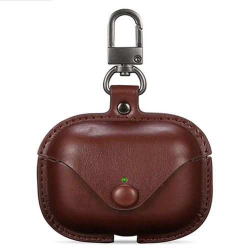 Leather Case For Apple AirPod Pro, Protective Air-pod Pro Case Cover Shockproof