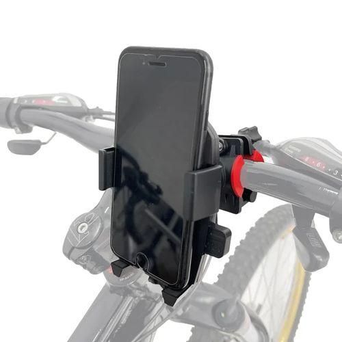 Handlebar Phone Holder Universal Bike Phone Mount For Motorcycle Black
