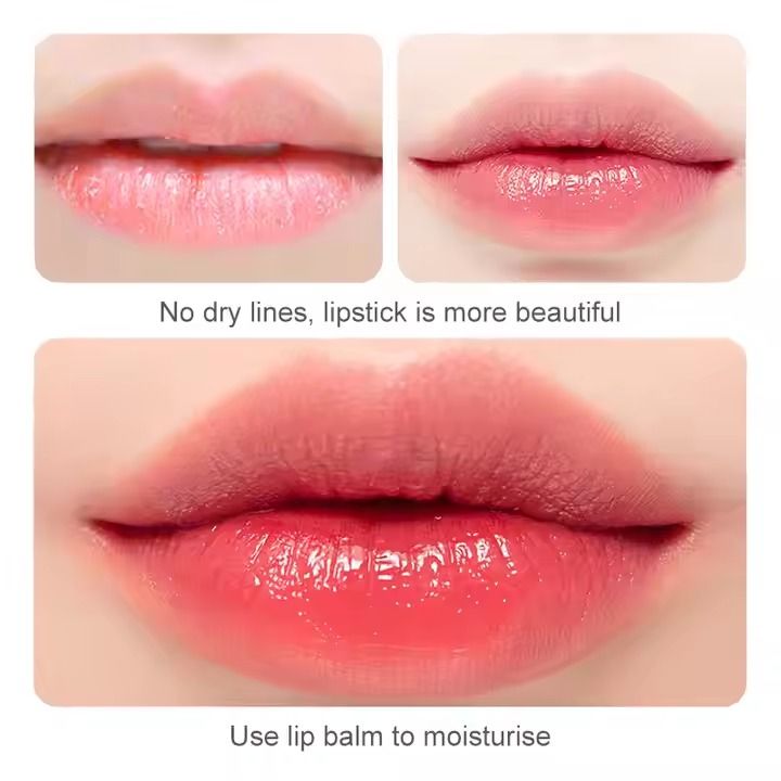 SADOER Lip Balm vitamin c moisturizing lips care organic sleeping mask beauty anti chapped lip balm view 4