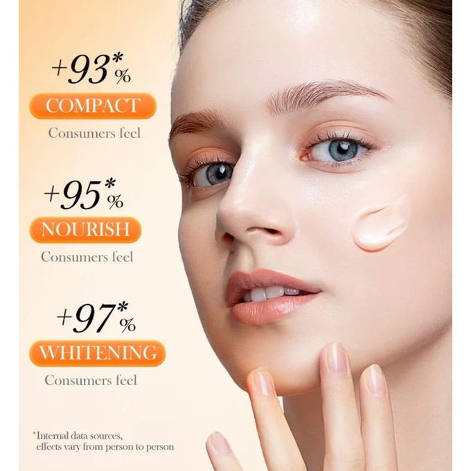 5 X Active Vitamin C Face Cream + Niacinamide anti Wrinkle Skin Care Firming Moisturizing  Whiten Brightening Whitening Black Spots and Brightens Skin Tone, Anti Oxidant and Nourishing Vitamin C Cream