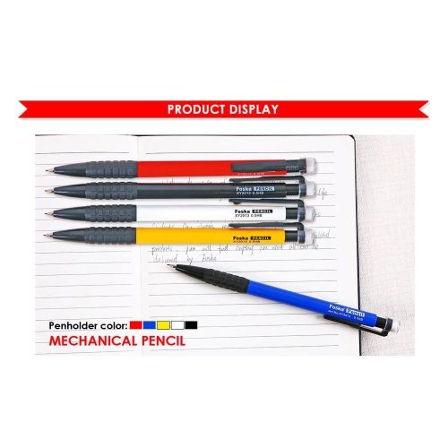 0.5mm HB Mechanical Pencils (24 Pcs) + 20 Refill Leads
