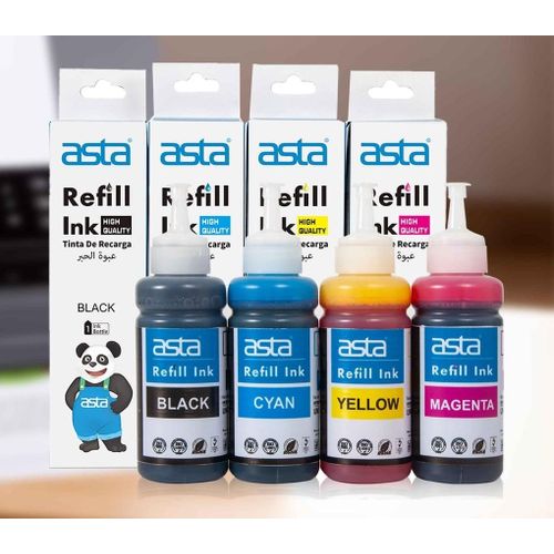 100ml Universal Printer Refill Ink - 4Pc Set (B,C,Y,M)