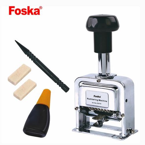 FOSKA 6-Digit Numbering Machine + Free Ink