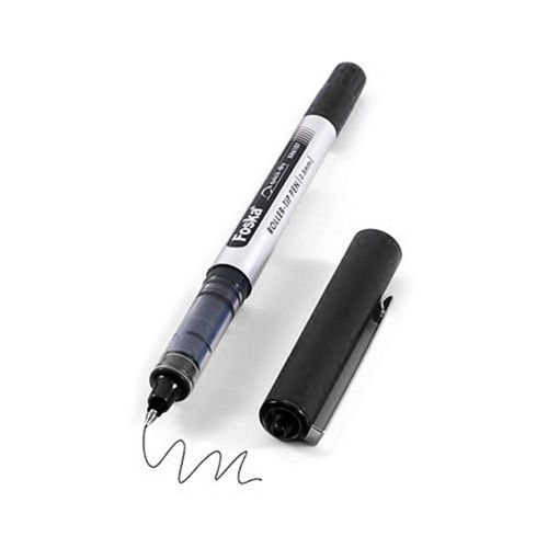 FOSKA 0.5mm Black Liquid Ink Roller-tip Pen (12 pcs)