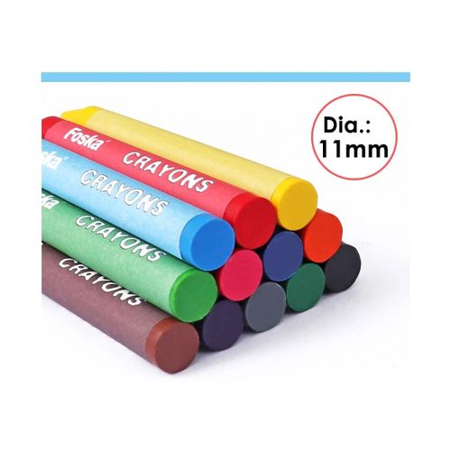 Jumbo Crayons - 12Pcs