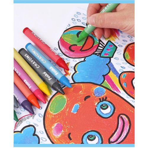 Jumbo Crayons - 12Pcs
