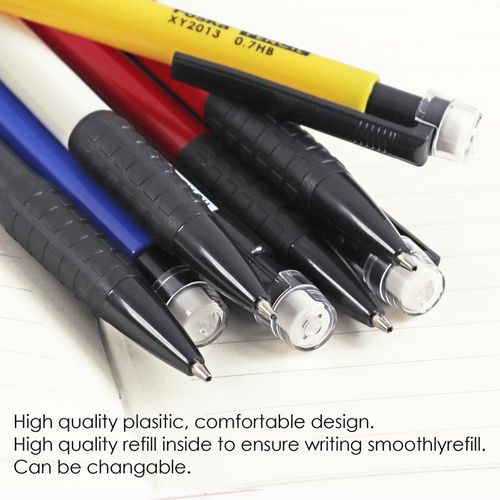 0.7mm HB Mechanical Pencils (24 Pcs) + 20 Refill Leads