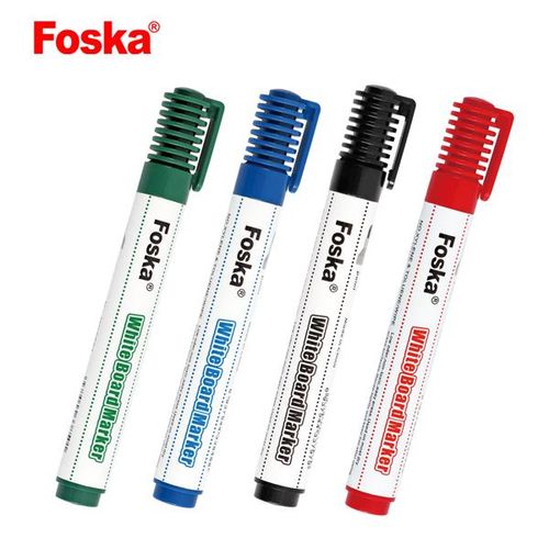 Whiteboard Marker - 4Pc Set (Black, Blue, Green & Red)