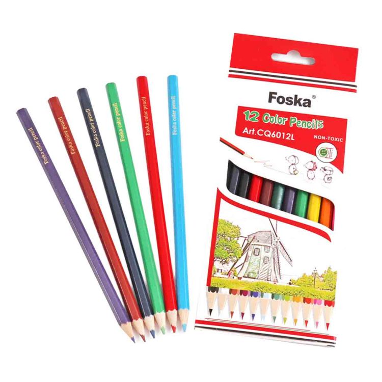 COLOURED PENCILS ( FOSKA FULL SIZE)