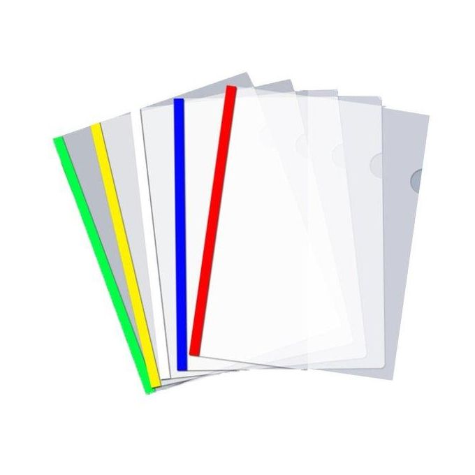 5 PCS SLIDE BINDER FILE/ FOLDER - BLUE IN COLOR  (A4 SIZE)