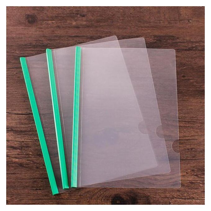 5 PCS SLIDE BINDER FILE/ FOLDER - BLUE IN COLOR  (A4 SIZE)