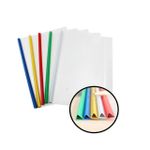 5 PCS SLIDE BINDER FILE/ FOLDER - BLUE IN COLOR  (A4 SIZE)