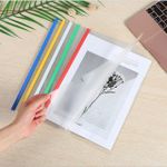 5 PCS SLIDE BINDER FILE/ FOLDER - BLUE IN COLOR  (A4 SIZE)