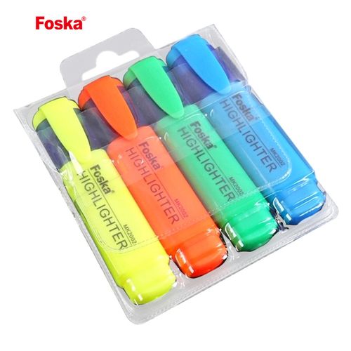 4  PCS HIGHLIGHTER SET ( 4 COLORS)