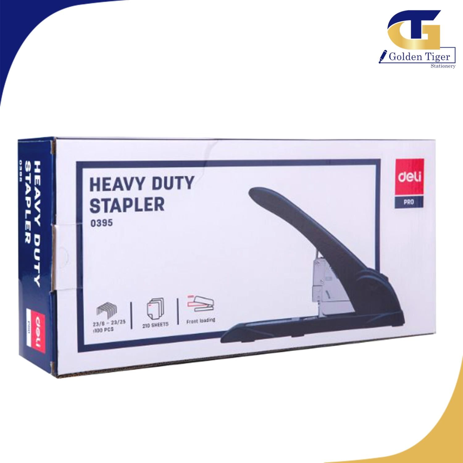 HEAVY DUTY STAPLER (Deli E0395 210 Pages Capacity)