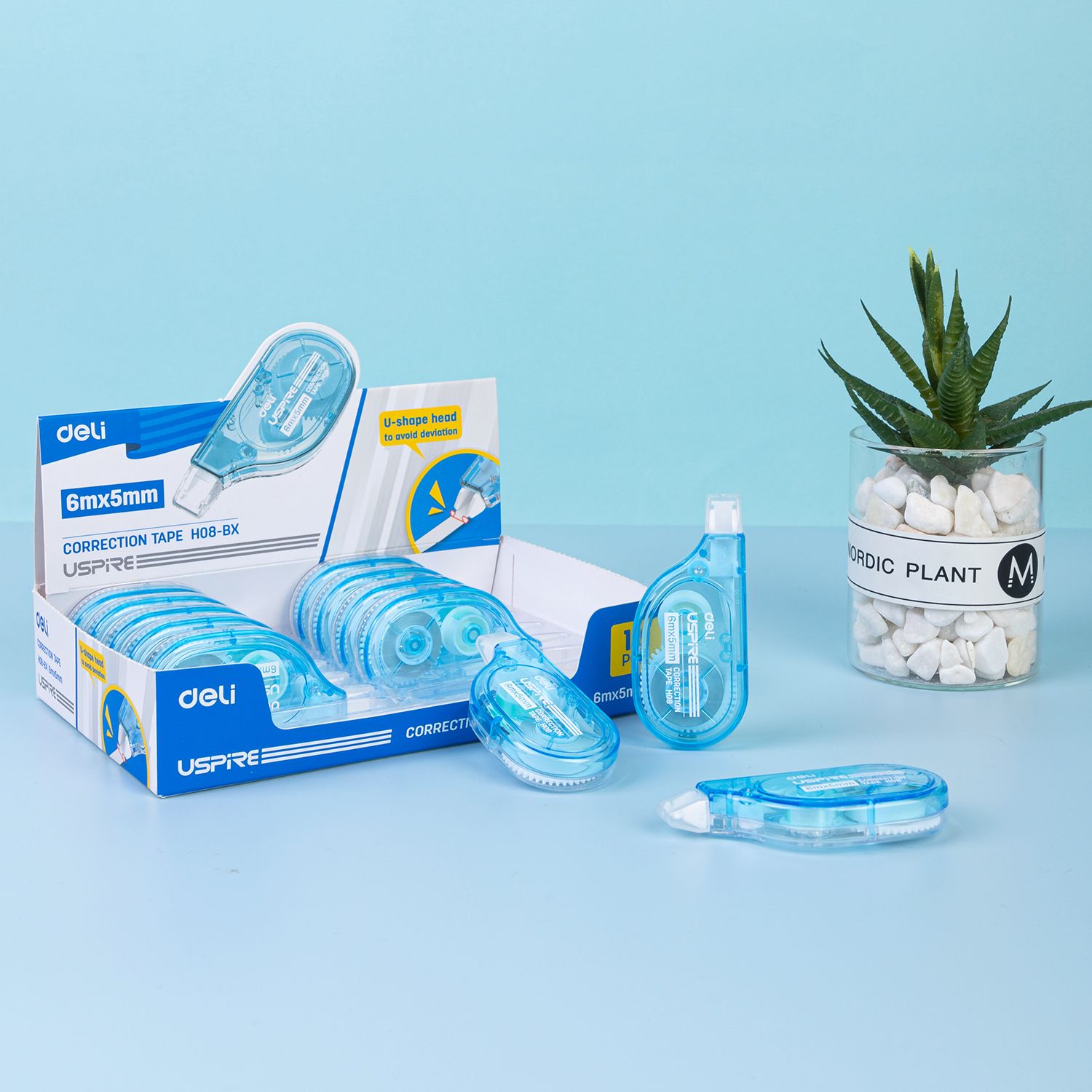CORRECTION Tape 5mm x 6m (DELI EH08 USPIRE CORRECTION TAPE)