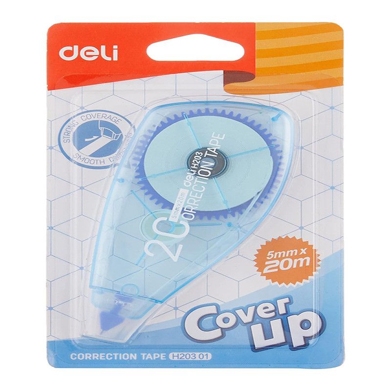 STATIONERY CORRECTION TAPE DELI H203 01 H20301 USPIRE 20M X 5MM