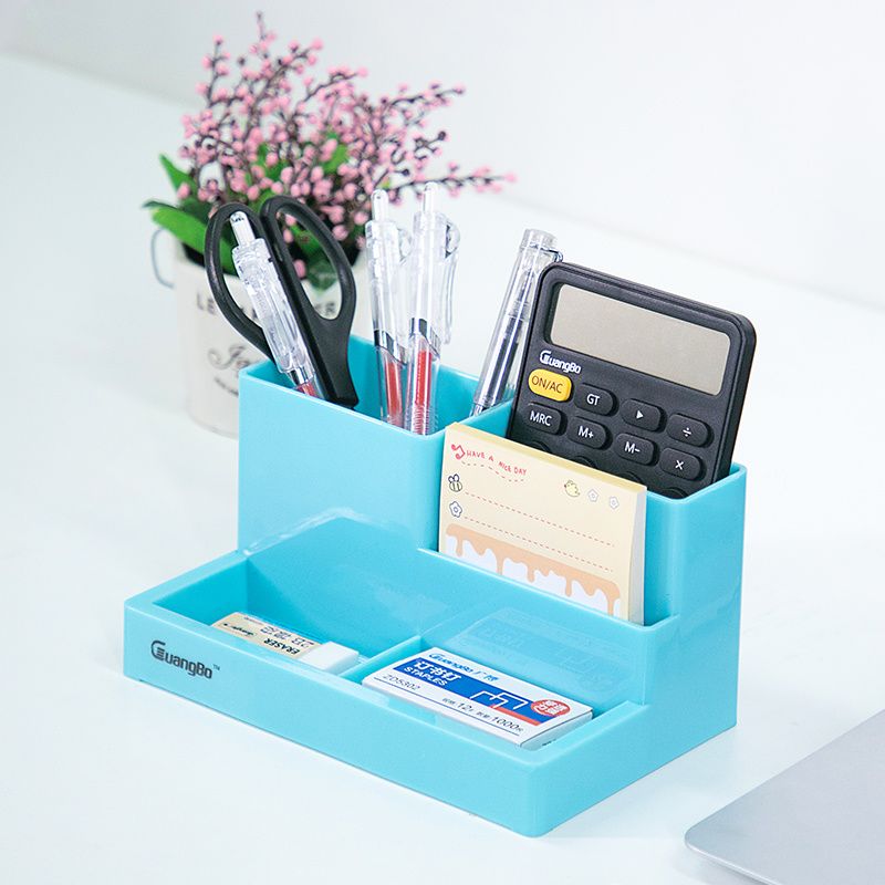 PLASTIC PEN AND PENCIL HOLDER - CONTAINER