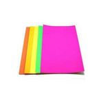 A4 Luminous Paper Assorted Color - 50 Pcs Pack (soft)