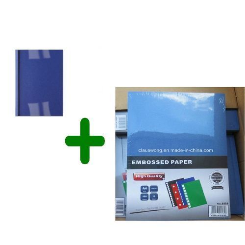 A set of A4 Binding Covers ( Embossed and PVC) 100sheets each