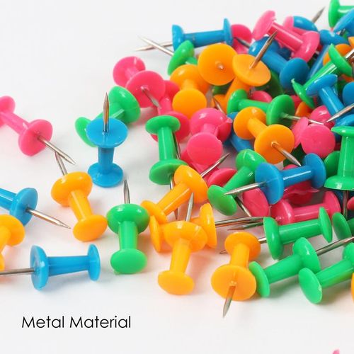 Push Pins 50 Pcs/ Map Pins Coloured