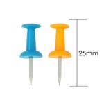 Push Pins 50 Pcs/ Map Pins Coloured