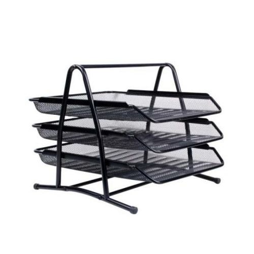 4 Tier Mesh Desk Organizer/ Document Tray( Support A4 papers - In and out tray)