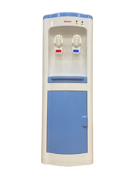 NDUGU W36 Household Appliance Hot and normal standing Water Dispenser with Storage Cabinet 2 Faucets Kitchen Appliance big size【HOT！】